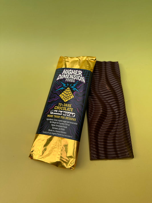 70% Dark Chocolate- Madagascar-Ambohimena